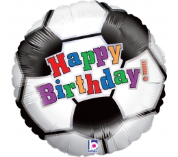 Folija balons "Futbolista dzimšanas diena" (46 cm)
