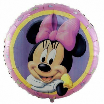 Folija balons "Līksmā Pelīte Minnija" (43 cm)