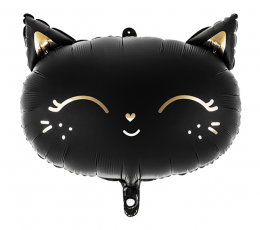 Folija balons "Melnais kaķis" (48 x 36 cm)