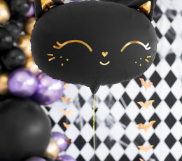 Folija balons "Melnais kaķis" (48 x 36 cm) 1