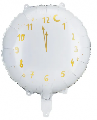 Folija balons "Pulkstenis" (45 cm)