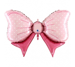 Folija balons "Rozā bantīte" (109 cm)