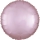 Folija balons, rozā krāsā - apaļš, matēts (43 cm)