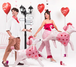 Folija balons-sirds "I love you" (45 cm) 1