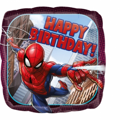 Folija balons "Spider Man-Happy birthday"