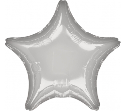 Folija balons "Sudraba zvaigznīte" (45 cm)