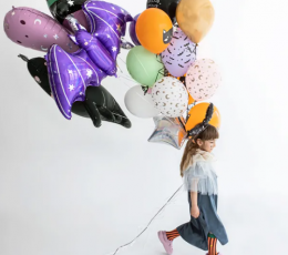 Folija balons "Violets sikspārnis" (119 x 51 cm) 1