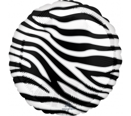 Folija balons "Zebras raksti" (43 cm)