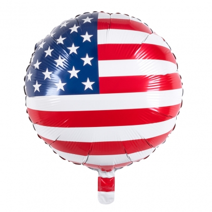 Folijas balons "Amerika" (45 cm)