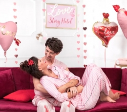 Folijas balons "Caurdurta sirds" (61 cm) 1