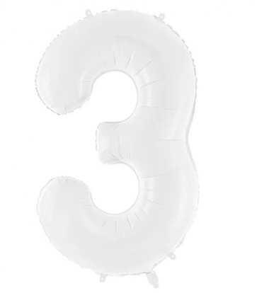 Folijas balons-cipars ''3'' (86 cm)