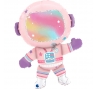 Folijas balons "Dāma Astronaute" (54x69 cm)