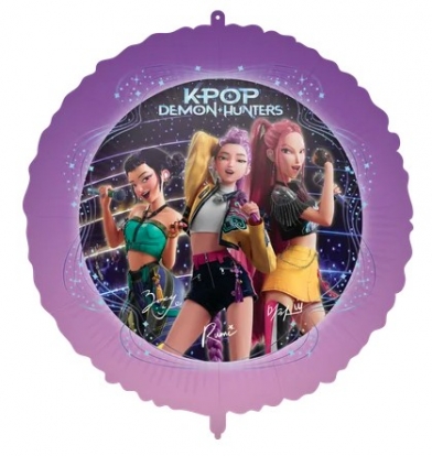 Folijas balons "K-POP Demon Hunters" (45 cm)
