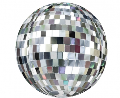 Folijas balons-orbz "Disco bumba" (38 cm)
