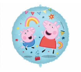 Folijas balons "Peppa Pig Messy Play" (46 cm)