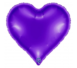 Folijas balons "Violeta sirds" (46 cm)