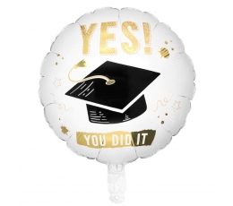 Folijas balons "Yes! You did it" (45 cm)