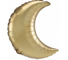 Folijas balons “Zelta mēness”, matēts (43 cm)