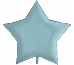 Folijas balons "Zilā zvaigzne" (91 cm)