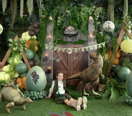 Folijas balons "Dinozaura ola" (48x64 cm) 2