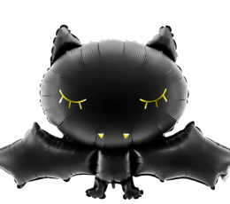 Formēts folija balons "Melnais sikspārnis" (80x52 cm)