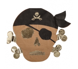  Formīgas salvetes "Pirāti" (16 gab.)