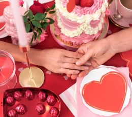 Formīgas salvetes "Sirds" (12 gab.) 1