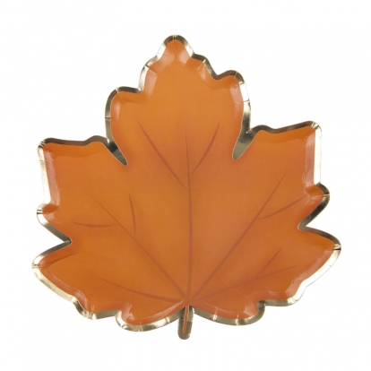 Formīgi šķīvīši "Kļavas lapa" (8 gab./23 cm)
