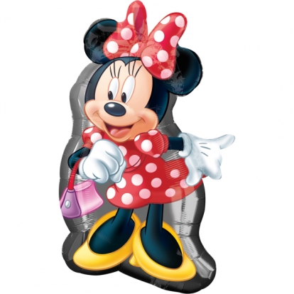 Formīgs folija balons "Minnie Mouse" (48 × 81 cm)
