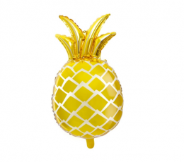 Folija balons "Zelta ananas" (48x67cm)