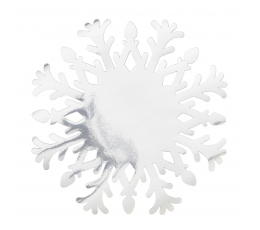 Galda paliktnis "Sniegpārsla" (4 gab./35 cm)