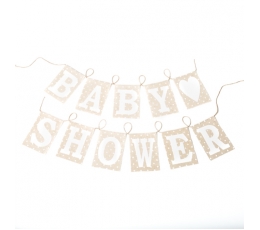 Virtene "baby shower",  lina-bēša (2,5 m)