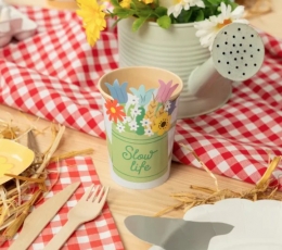 Glāzes ar dekorācijām "Lauku dzīvnieki" (6 gab./270 ml) 4