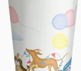 Glāzes "Kucēna dzimšanas diena" (10 gab./270 ml) 1