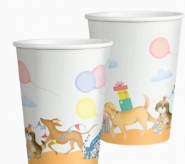 Glāzes "Kucēna dzimšanas diena" (10 gab./270 ml)