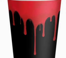 Glāzes "Vampīra asinis" (10 gab./270 ml)