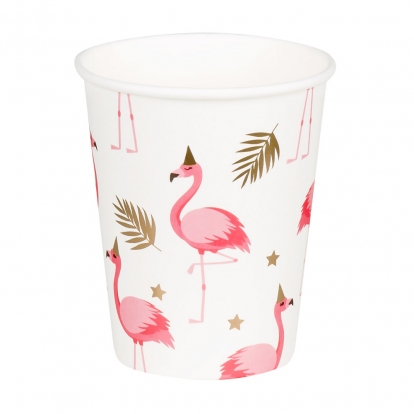 Glāzītes "Flamingo" (10 gab./210 ml)
