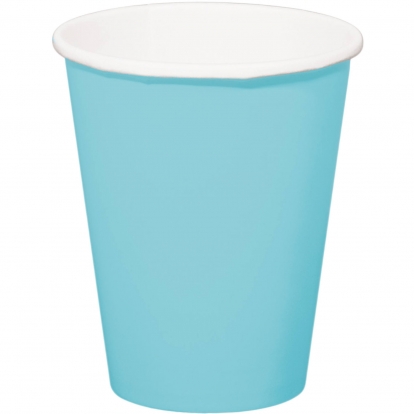 Glāzītes, gaiši zilas (8 gab./350 ml)