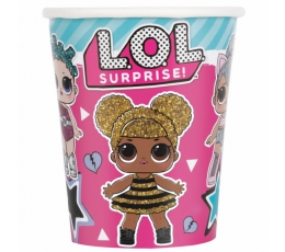 Glāzītes "LOL surprise" (8 gab./266 ml)