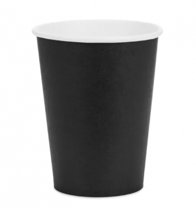 Glāzītes, melnas (6 gab./250 ml)