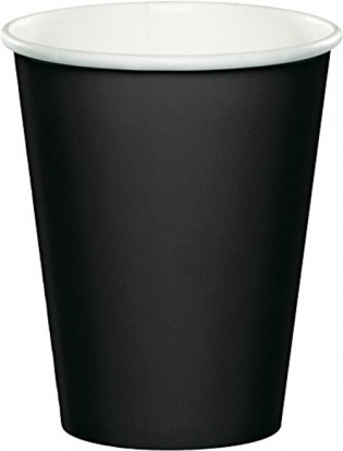 Glāzītes, melnas (8 gab./266 ml)
