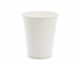 Glāzītes no cukurniedrēm, baltas (6gab/250 ml)