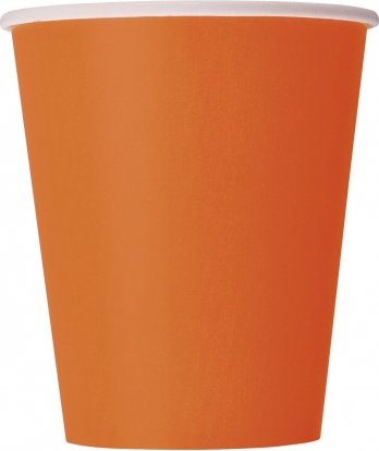 Glāzītes, oranžas (14 gab./270 ml)