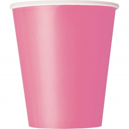 Glāzītes, rozā (14 gab./266 ml)