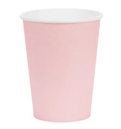 Glāzītes, rozā (6 gab./250 ml)