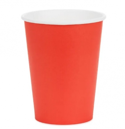 Glāzītes, sarkanas (6 gab./250 ml)