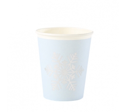 Glāzītes "Sniegpārslas" (8 gab./255 ml)