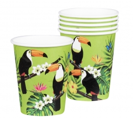 Glāzītes "Tropical" (6 gab. 250 ml)
