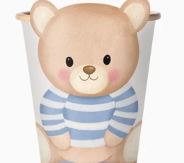 Glāzītes "Zilais lācītis" (6 gab./270 ml)