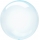 Gumijas balons-clearz, gaiši zils (40 cm)